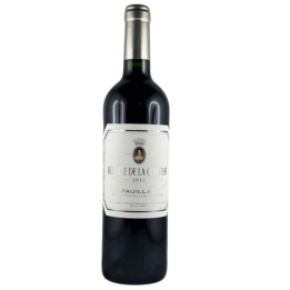 RESERVE DE LA COMTESSE 2011