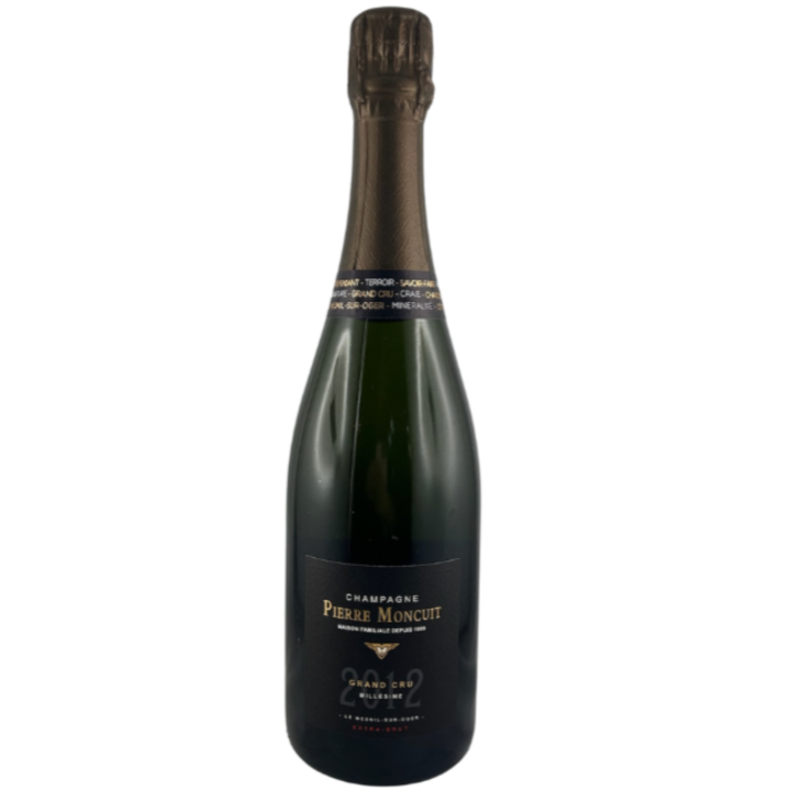 CHAMPAGNE MONCUIT GRAND CRU EXTRA BRUT MILLESIME 2012