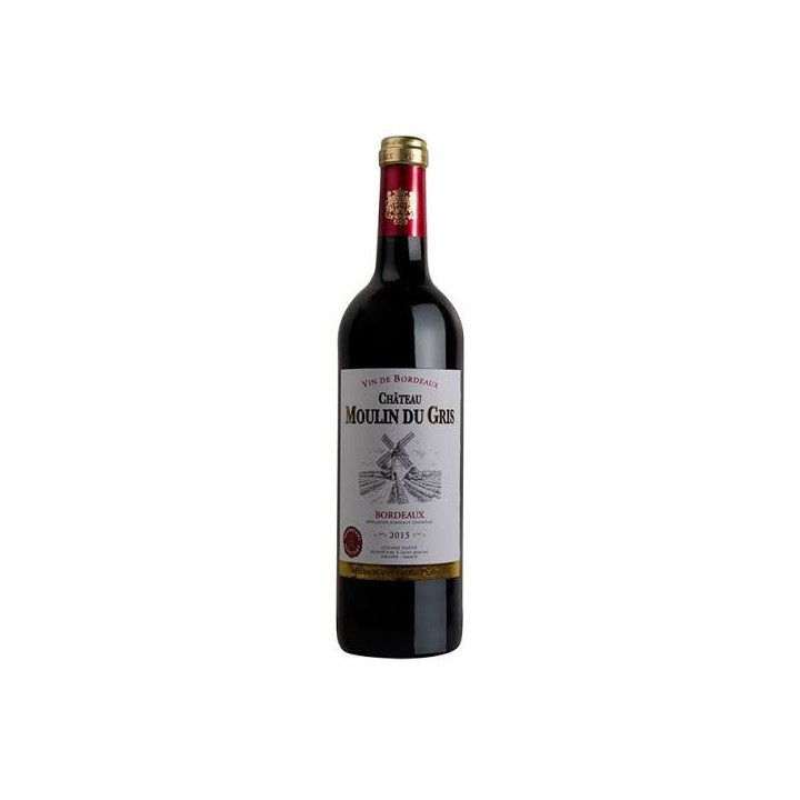 Château Moulin du Gris 2015, Bordeaux rouge — La Médocaine