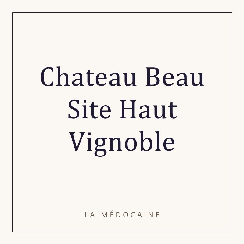 Chateau Beau Site Haut Vignoble